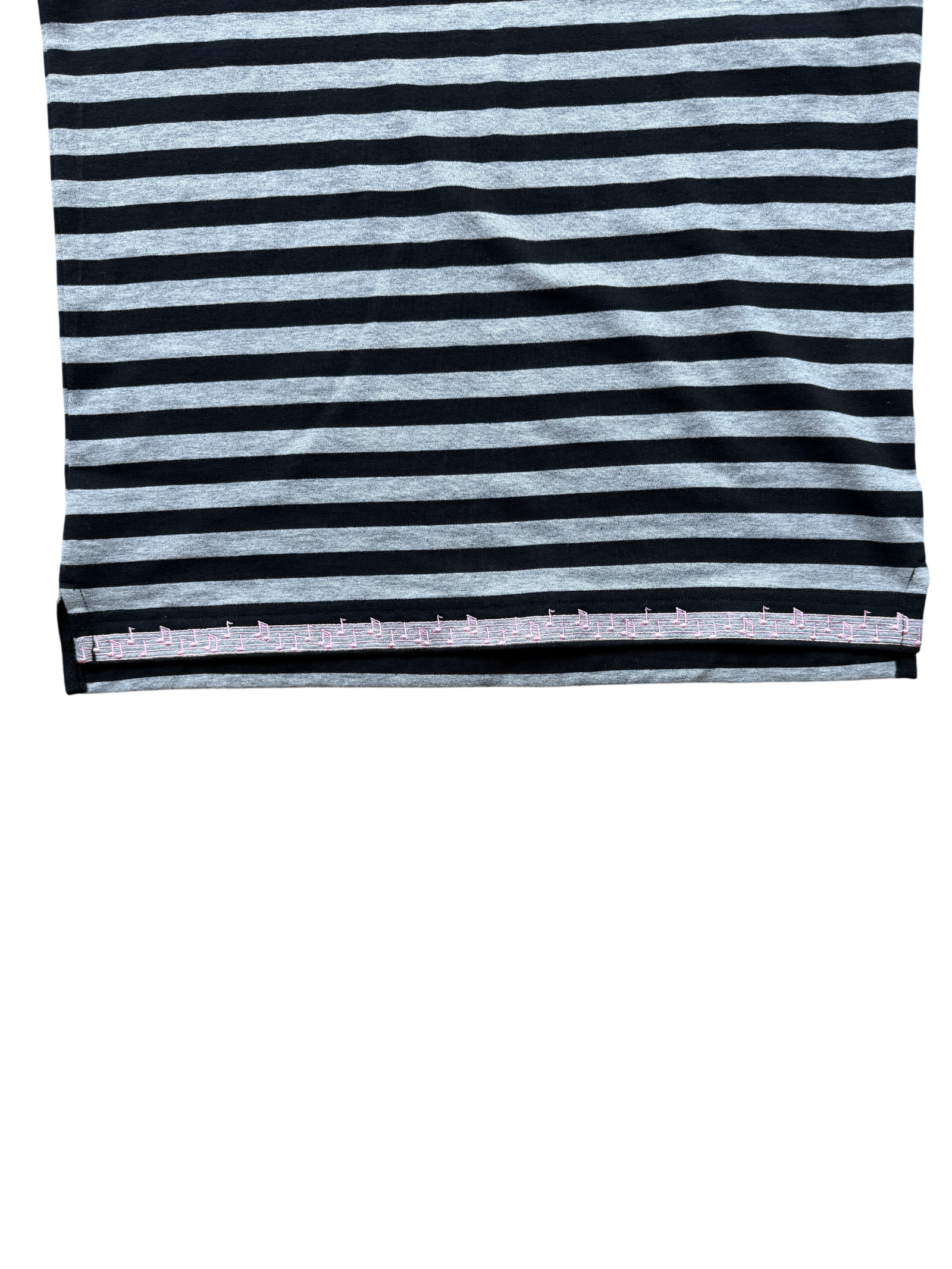"Melody" Gray Noise Polo