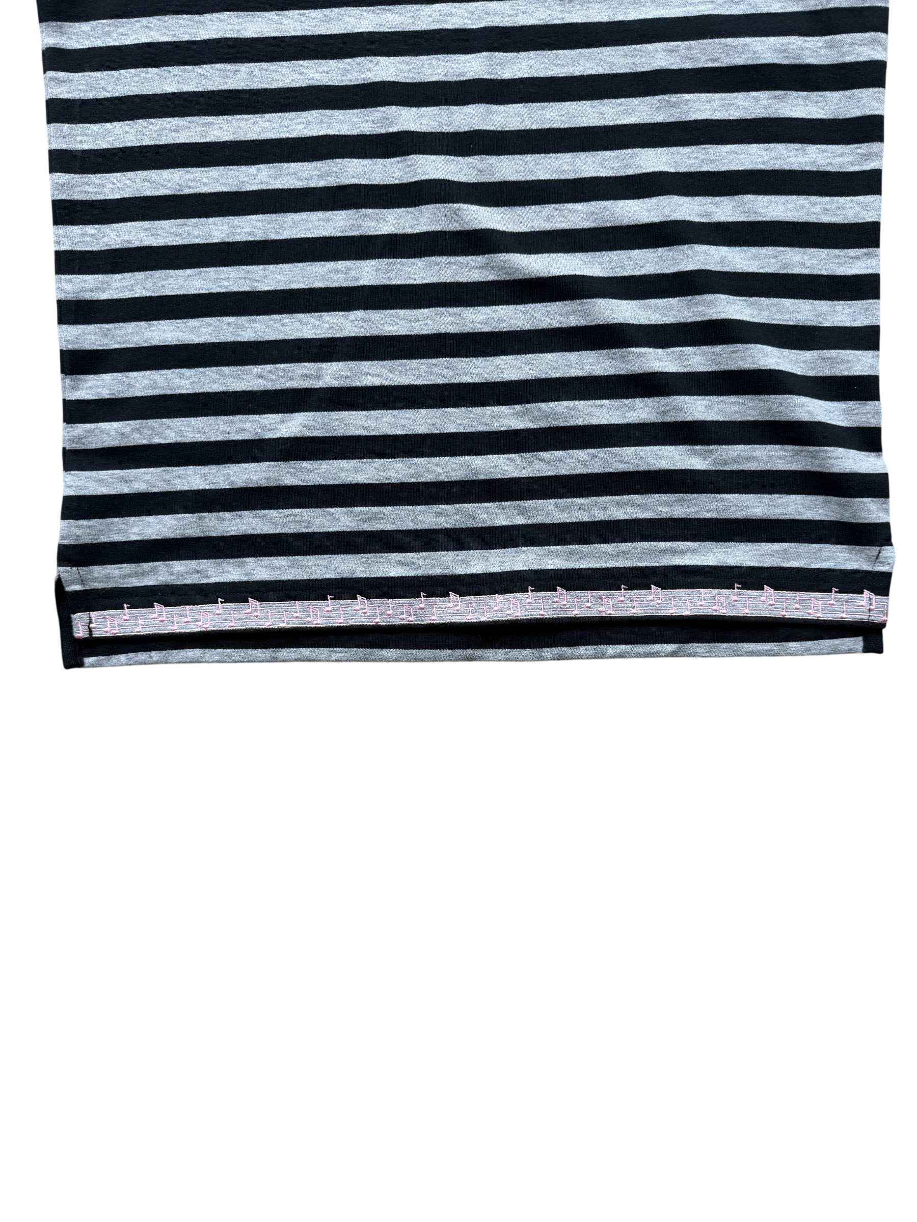 "Melody" Gray Noise Polo