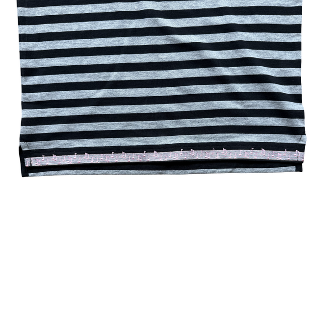 "Melody" Gray Noise Polo