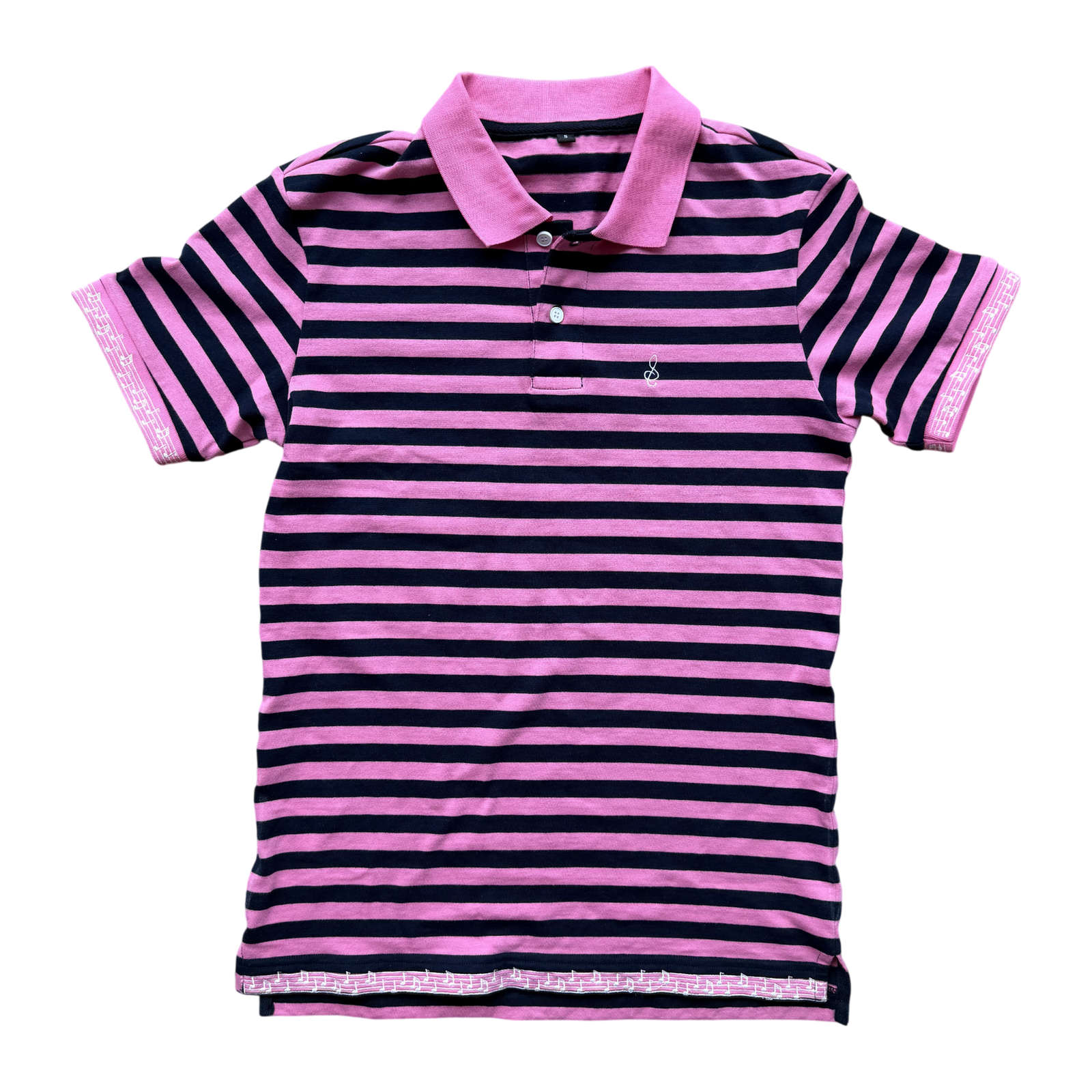 "Melody" Pink Noise Polo