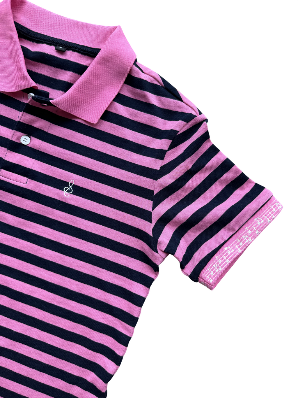 "Melody" Pink Noise Polo