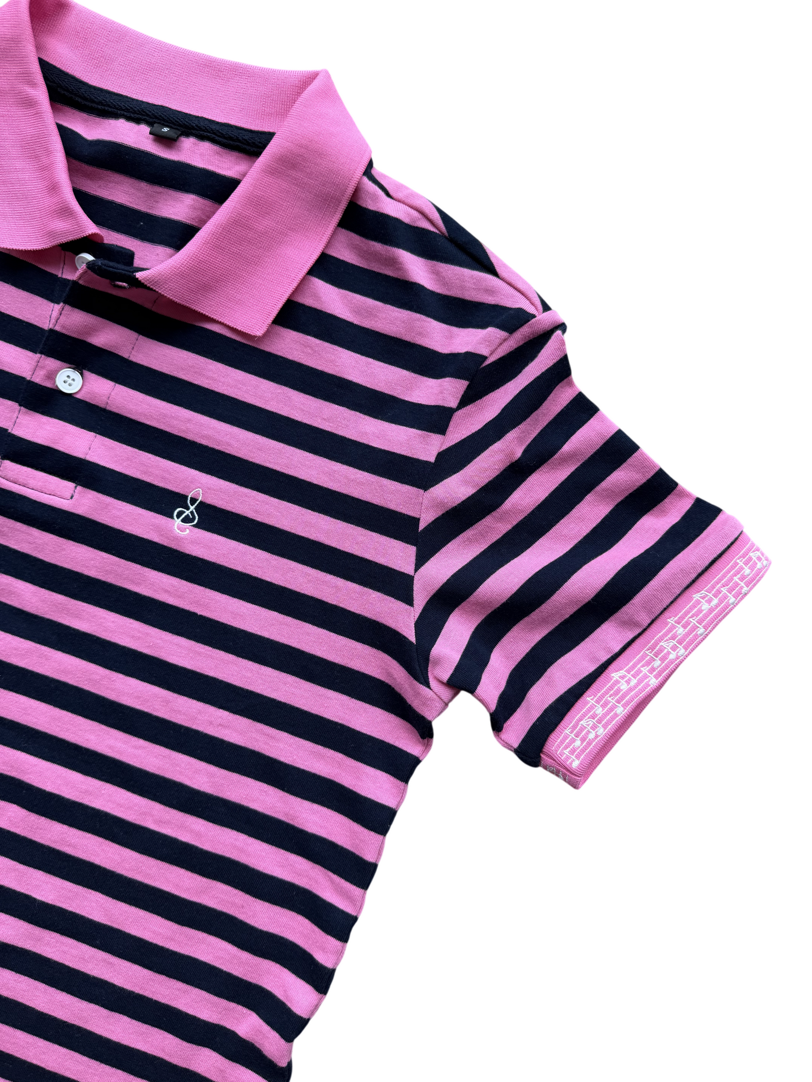 "Melody" Pink Noise Polo