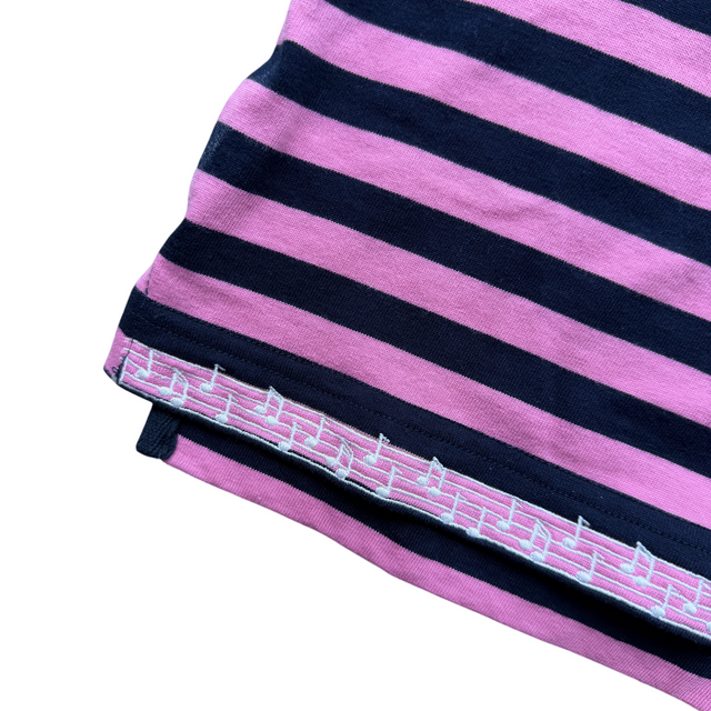 "Melody" Pink Noise Polo