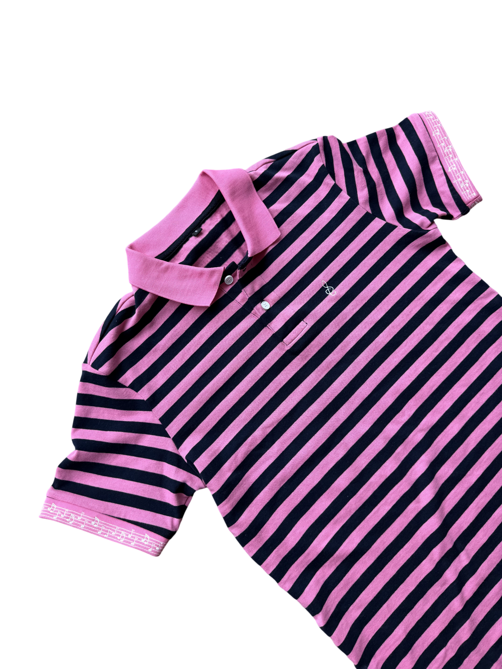 "Melody" Pink Noise Polo