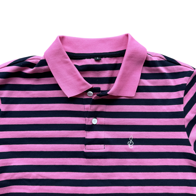 "Melody" Pink Noise Polo
