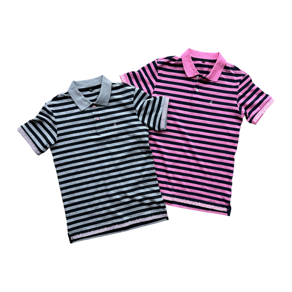 "Melody" Striped Polo Bundle