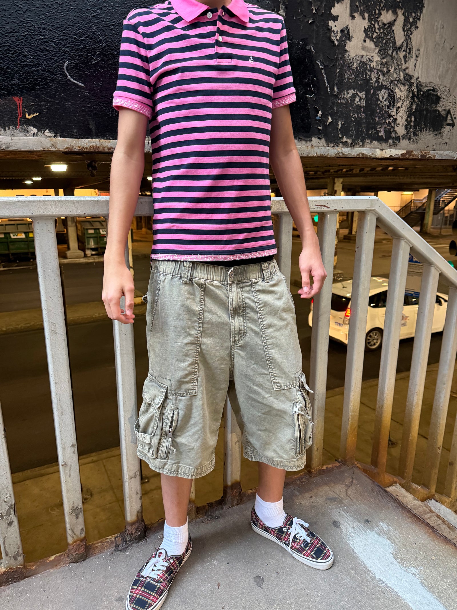 "Melody" Pink Noise Polo