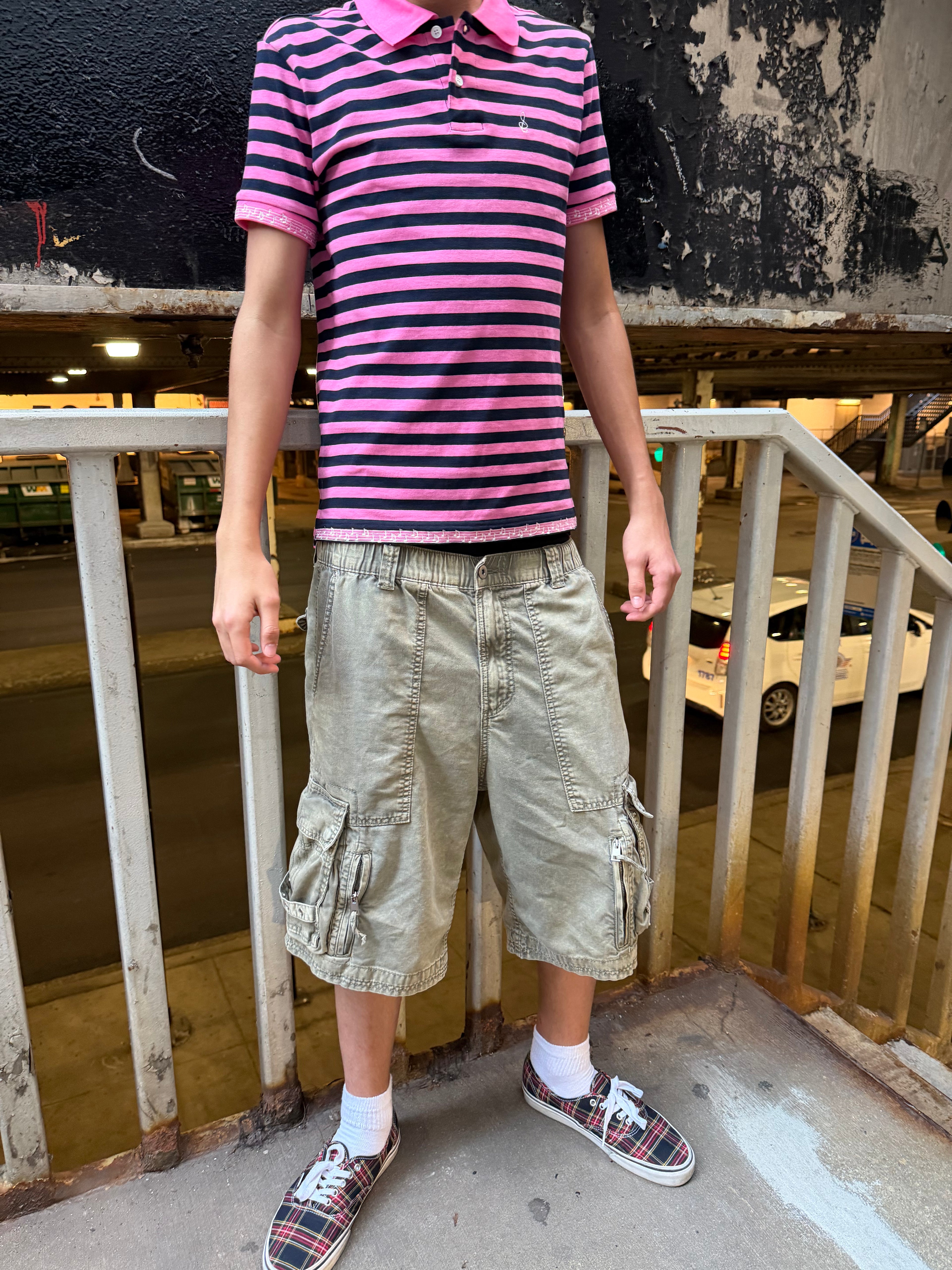 "Melody" Pink Noise Polo
